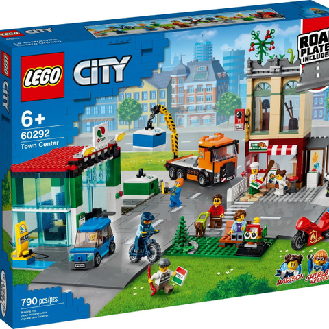 LEGO 60292 Town Center uåpnet og utgått