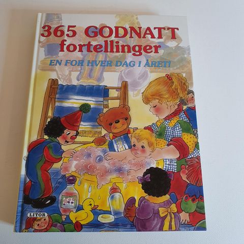 365 Godnatt fortellinger bok/ barnebok