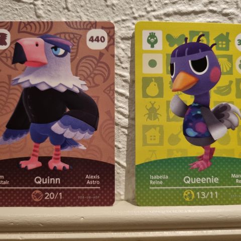 Animal Crossing Kort Quinn & Queenie