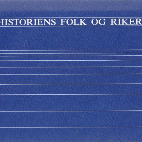 Historiens folk og riker Ortelius' verdenskart. Scherers kart over Scandinavia.