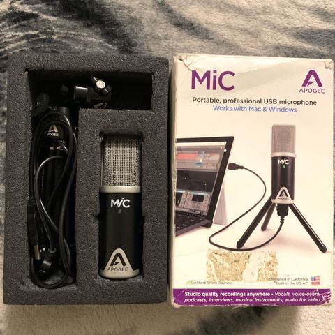 Apogee usb microphone