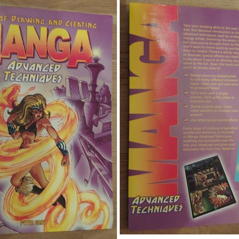 The art of drawing and creating Manga Advance technique bok selges!