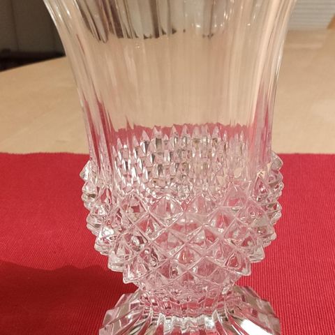 Vintage Fransk krystall vase