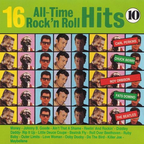 Various – 16 All-Time Rock 'n Roll Hits 10, 1988