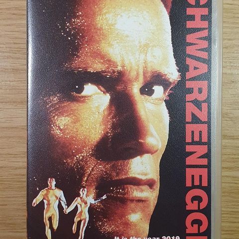 The Running Man (1987) VHS Film