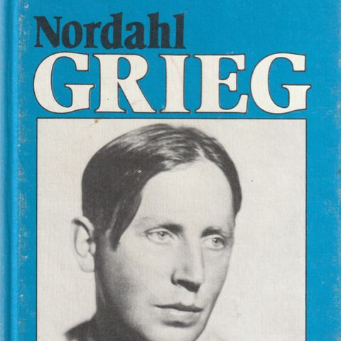 Helge Vold Nordahl Grieg om seg selv DNB 1983 kartonasjebind