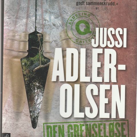 Jussi Adler-Olsen  Den grenseløse Oslo 2015 Orig. kartonert innbd. m.omsl.