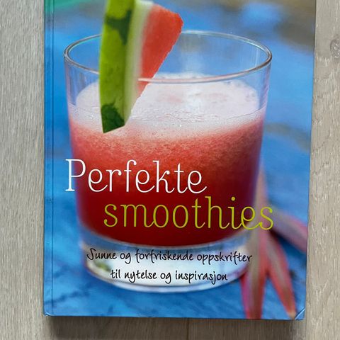 Perfekte smoothies bok