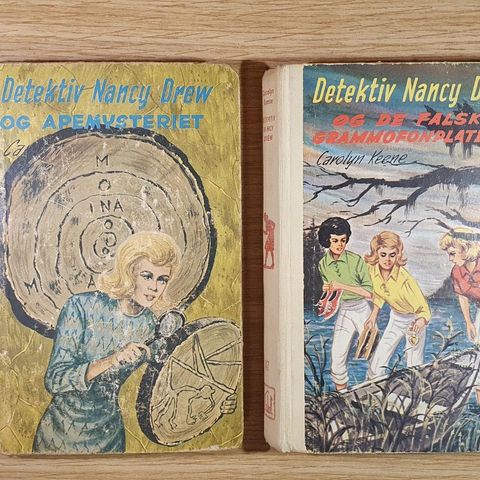 Detektiv Nancy Drew 2 Bøker