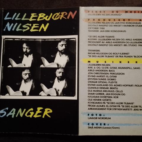 Lillebjørn❤️ Nilsen.sanger.hav og himmel.1988.