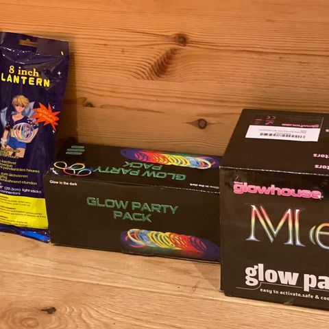 Glow party sett