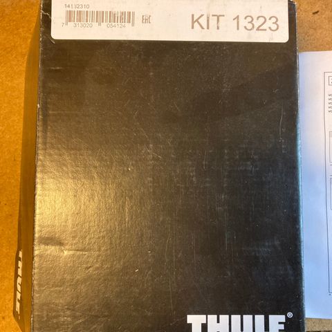 Thule kit 1323