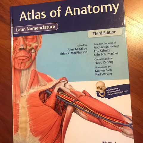 Atlas of Anatomy, Latin Nomenclature, Third edition