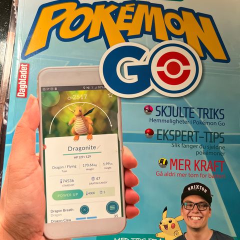 DEN KOMPLETTE GUIDEN TIL POKÉMON GO FRA 2016 / ULEST