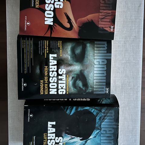 75kr samlet - Millenniumserien av Stieg Larsson