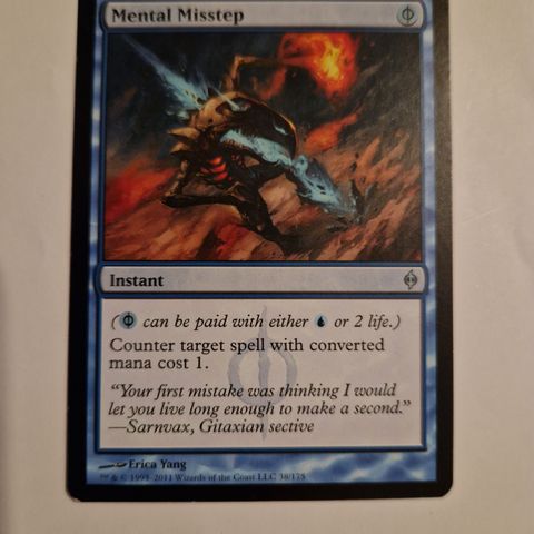 Magic the gathering  - Mental Misstep - uncommon