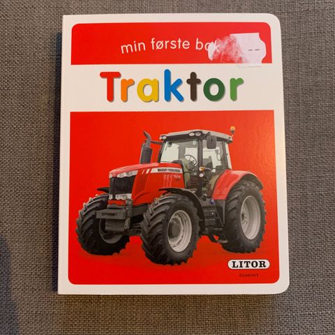 Barnebok om traktor fra Litor