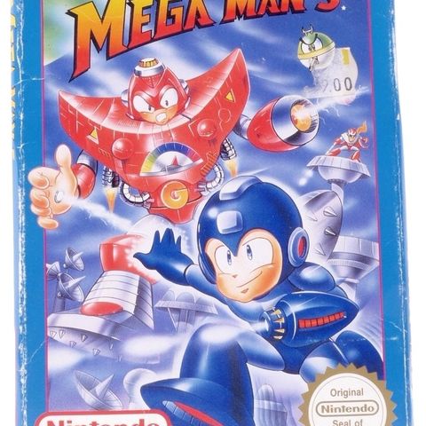 Ønsket: Mega Man 5 SCN NES nintendo