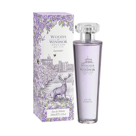 Parfymeprøver/dekanter av Woods of Windsor "Lavender"