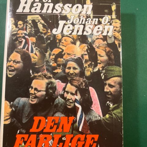 Bok «Den farlige våren» Per Hansson, Johan O. Jensen