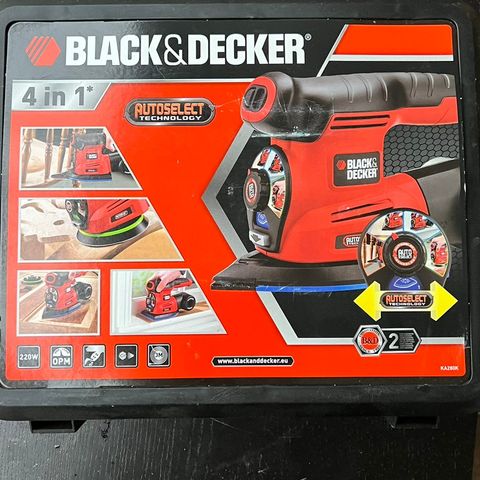 Black & Decker Multislip 4-i-1 (KA280K-QS)