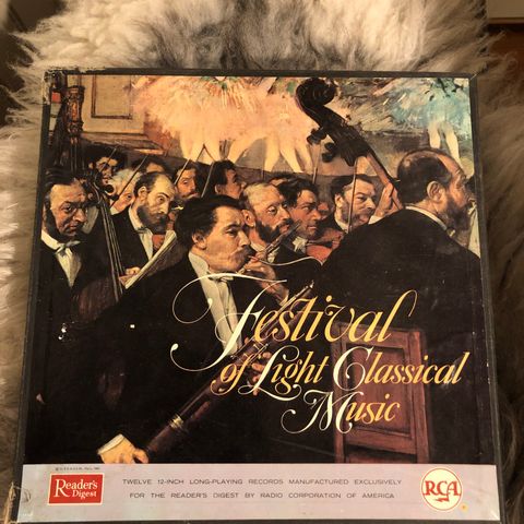 Various - Festival Of Light Classical Music 12 x Lp Box Set