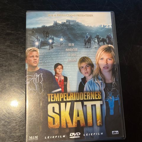 Tempelriddernes skatt - DVD