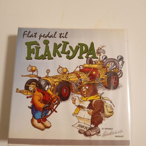 Flat pedal til Flåklypa Lydbok