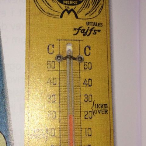Banan termometer