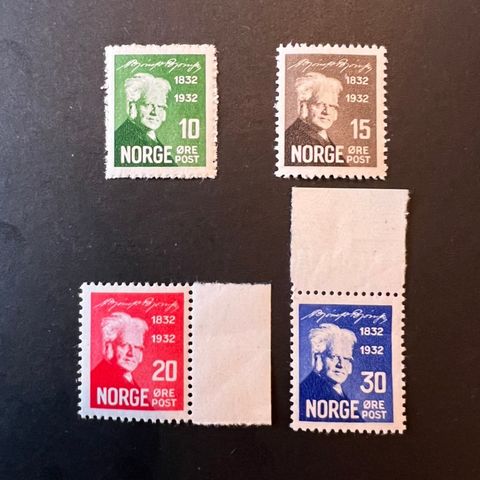 Bjørnson 1932. Postfrisk