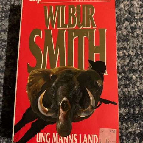 Ung Manns Land - Wilbur Smith (30 år gammel bok)