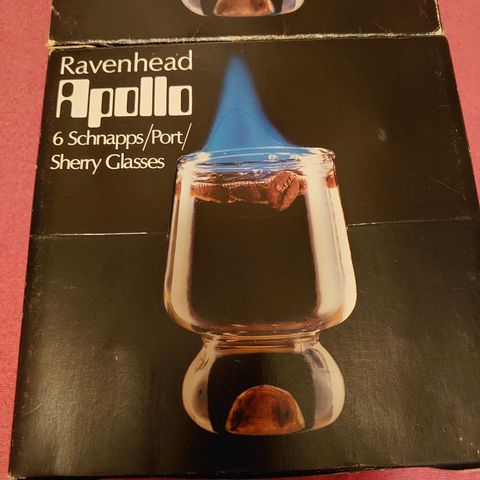 Ravenhead Apollo schnapps glass