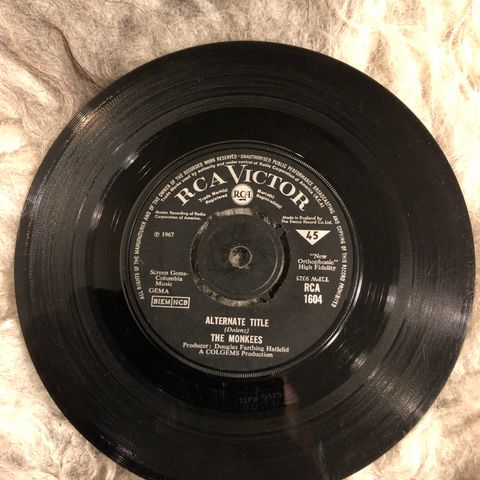 The Monkees - Alternate Title 7” singel