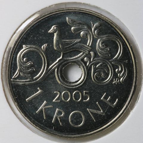 1 kr 2005 usirkulert  (597)