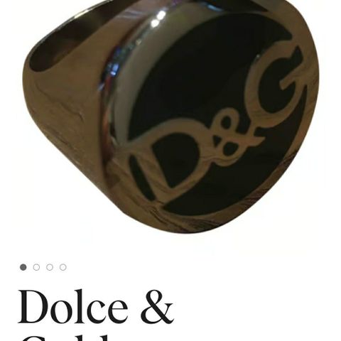 Dolce & Gabbana ring