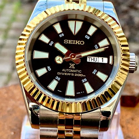 Seiko Datejust Twotone