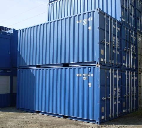 Bergen, 2021mod. 20 Fot Container med STÅLGULV Selges