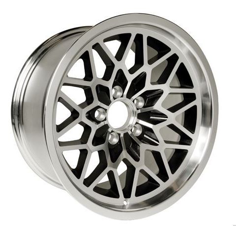 17" Felg: Snowflake Sort 17x9 5-4,75 Alu Bs: 5 1/8"