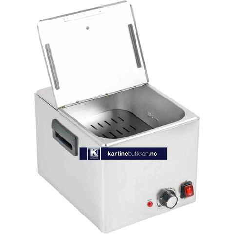 Pølsevarmer 8 Liter m/vippelokk 1200W