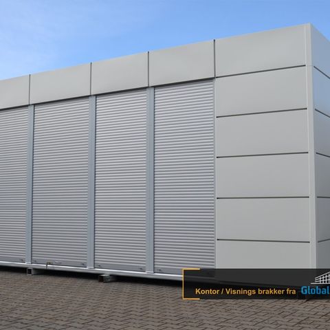 Moderne brakke / visningsbrakke / butikk / kontor / treningsrom - 6m x 2,5m