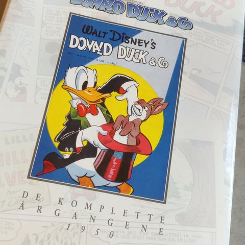 Ny pris Donald Duck bok 1950