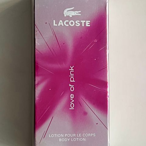 NY Lacoste Love Of Pink Body Lotion