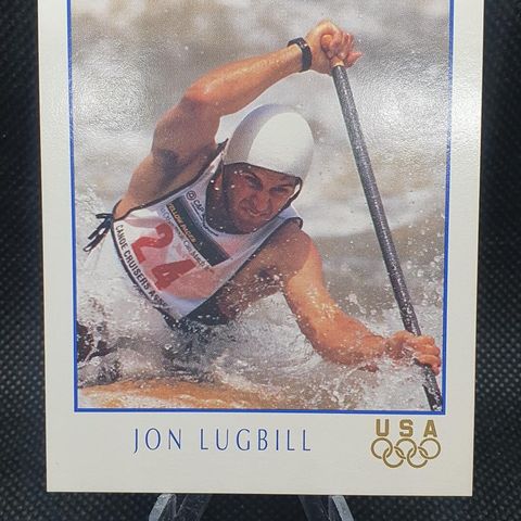 U.S. Olympicards 1992 - #30 Jon Lugbill