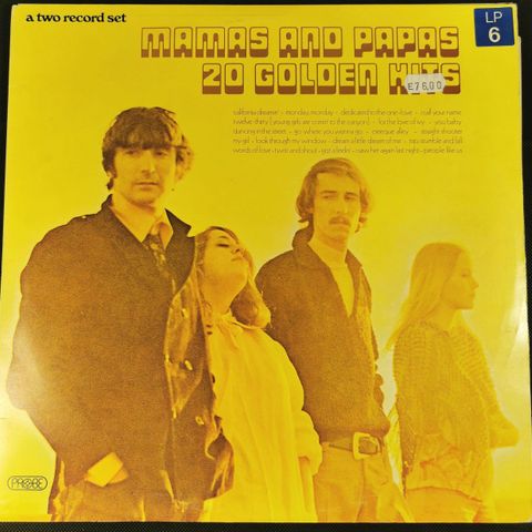 Vinyl: Dobbel-album Mamas and Papas