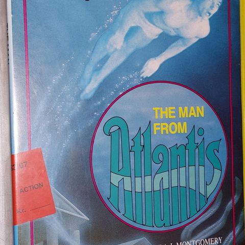 VHS BIG BOX.THE MAN FROM ATLANTIS.