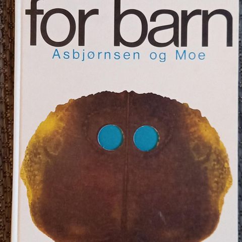 Asbjørnsen og Moe. Eventyr for barn. Barnebøker. 