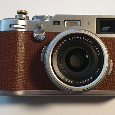 Fujifilm x100f brown