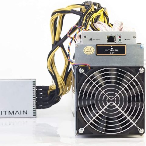 Bitmain antminer L3+  med psu og strømkabler(1 igjen)