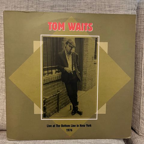 Tom Waits - Live at The Bottom Line in New York - 1976 - 2Lp - Org.