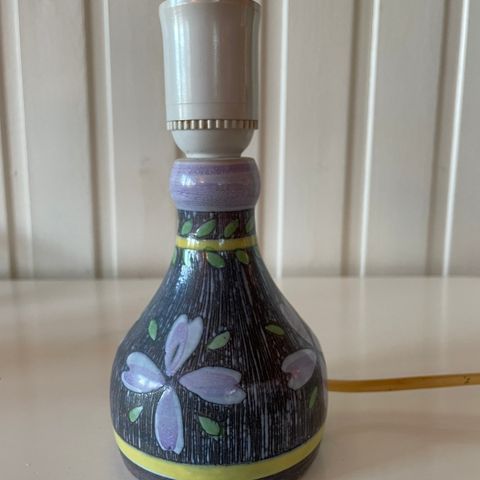 Vintage keramikklampe, Tilgmans, Sverige